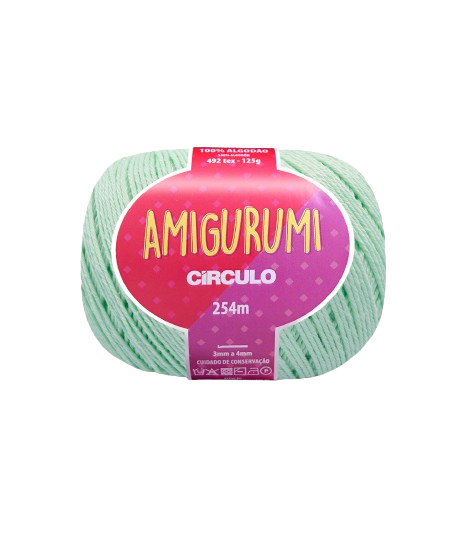 HILO AMIGURUMI CIRCULO 2204 VERDE CANDY